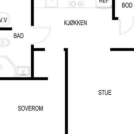 A Place To Stavanger, 1 아파트